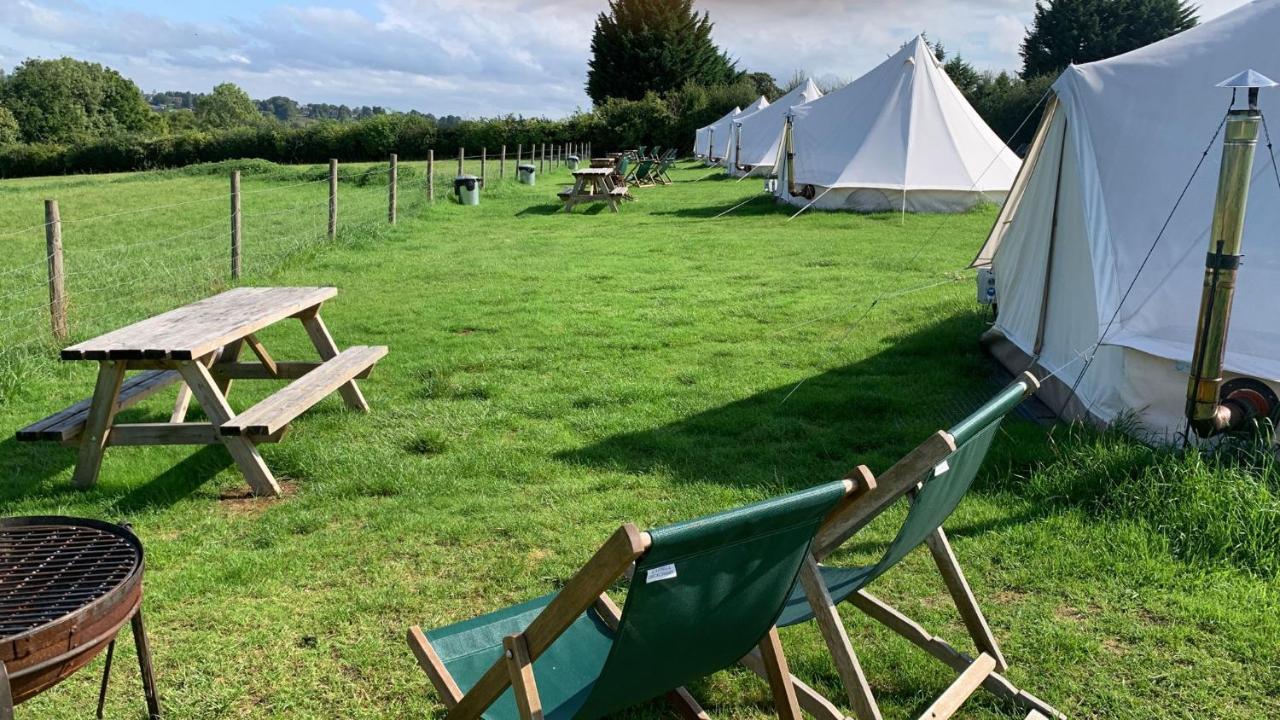 Home Farm Radnage Glamping Bell Tent 2, With Log Burner And Fire Pit Zewnętrze zdjęcie