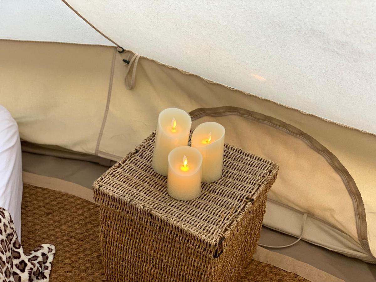 Home Farm Radnage Glamping Bell Tent 2, With Log Burner And Fire Pit Zewnętrze zdjęcie