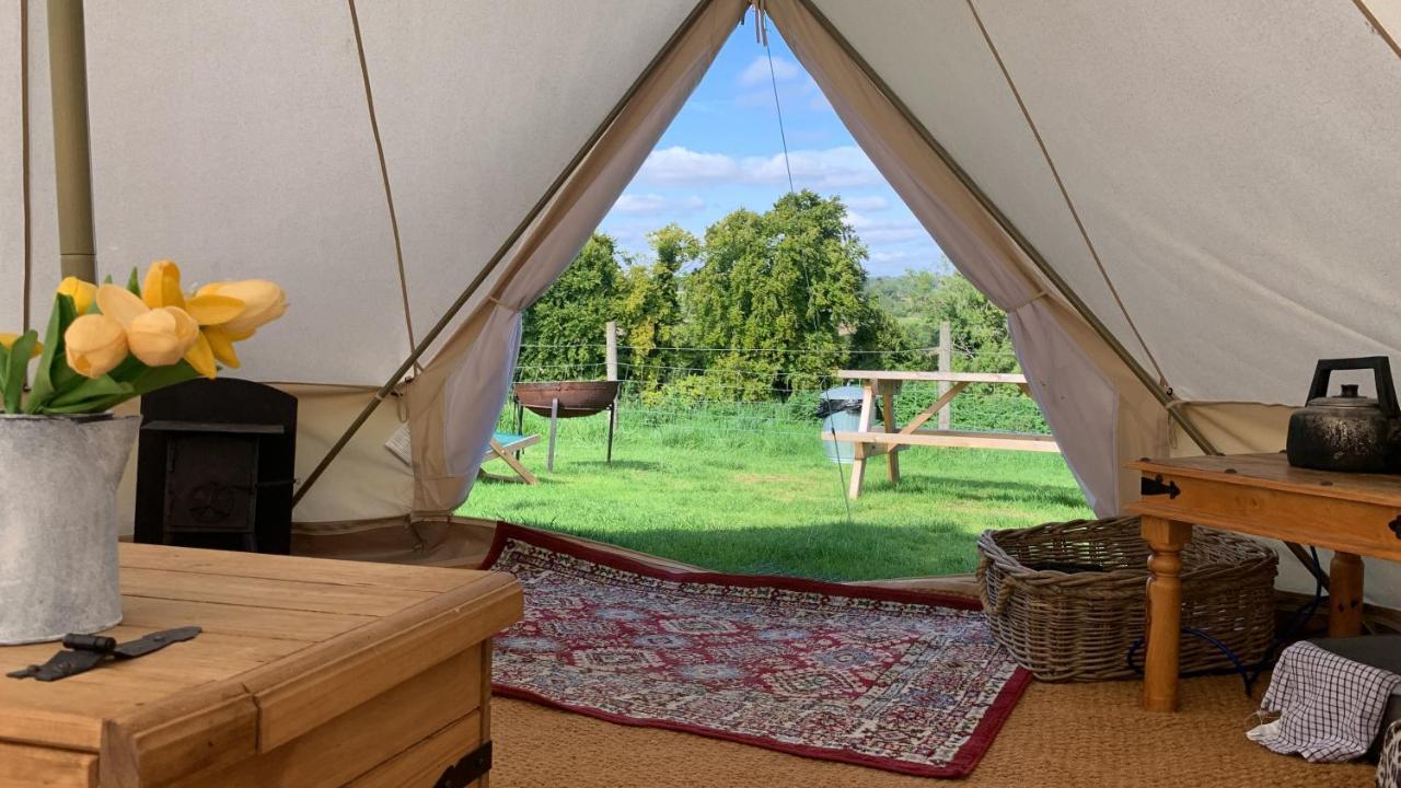 Home Farm Radnage Glamping Bell Tent 2, With Log Burner And Fire Pit Zewnętrze zdjęcie